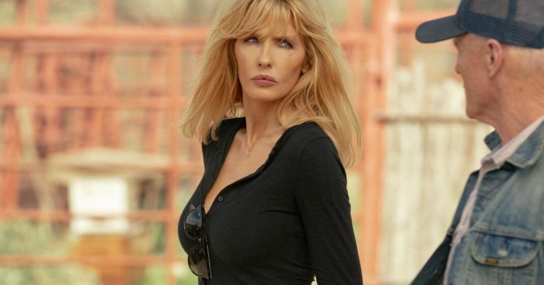 Beth Dutton y Rip Wheeler en Rancho Dutton