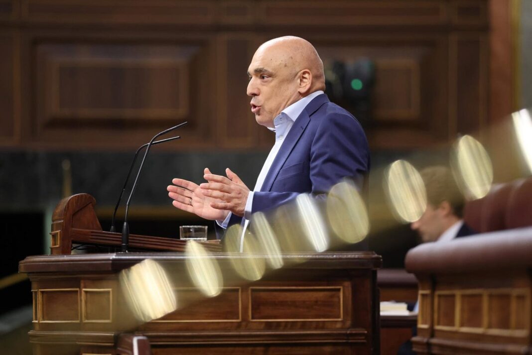 Rafael Simancas en una comparecencia