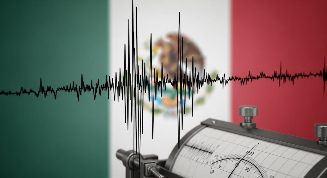 Mapa de zonas sísmicas de México con placas tectónicas
