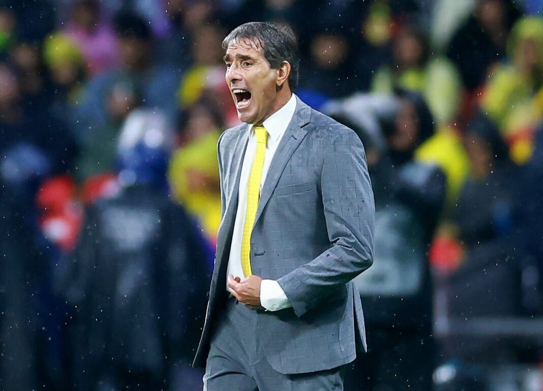 Guillermo Almada en conferencia de prensa tras el partido entre América y San Diego FC