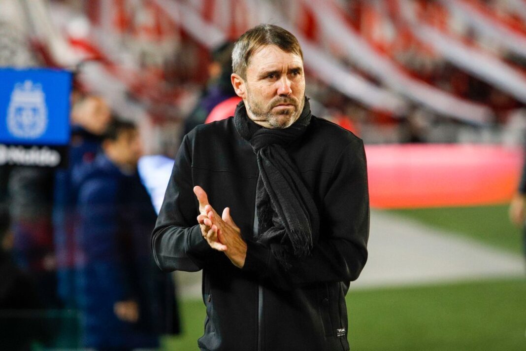 Eduardo Coudet, director técnico de River Plate