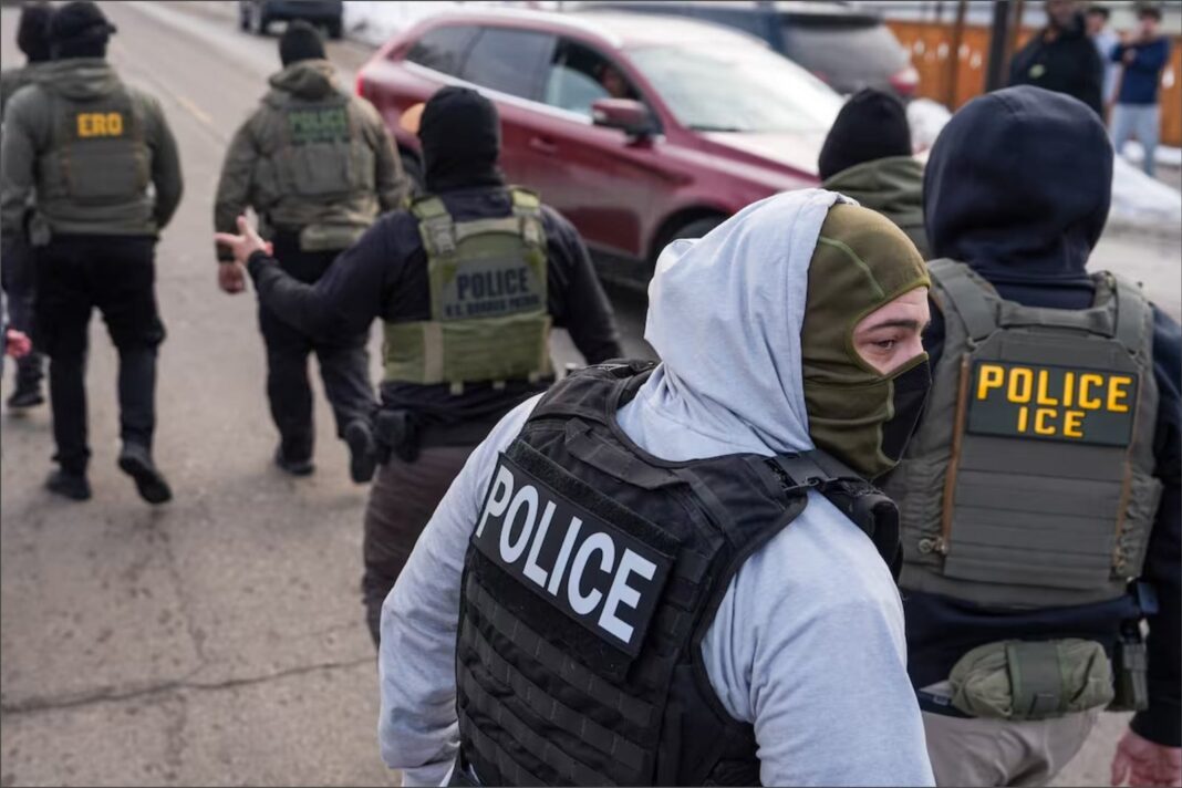 Comercios en Los Ángeles durante operativos del ICE