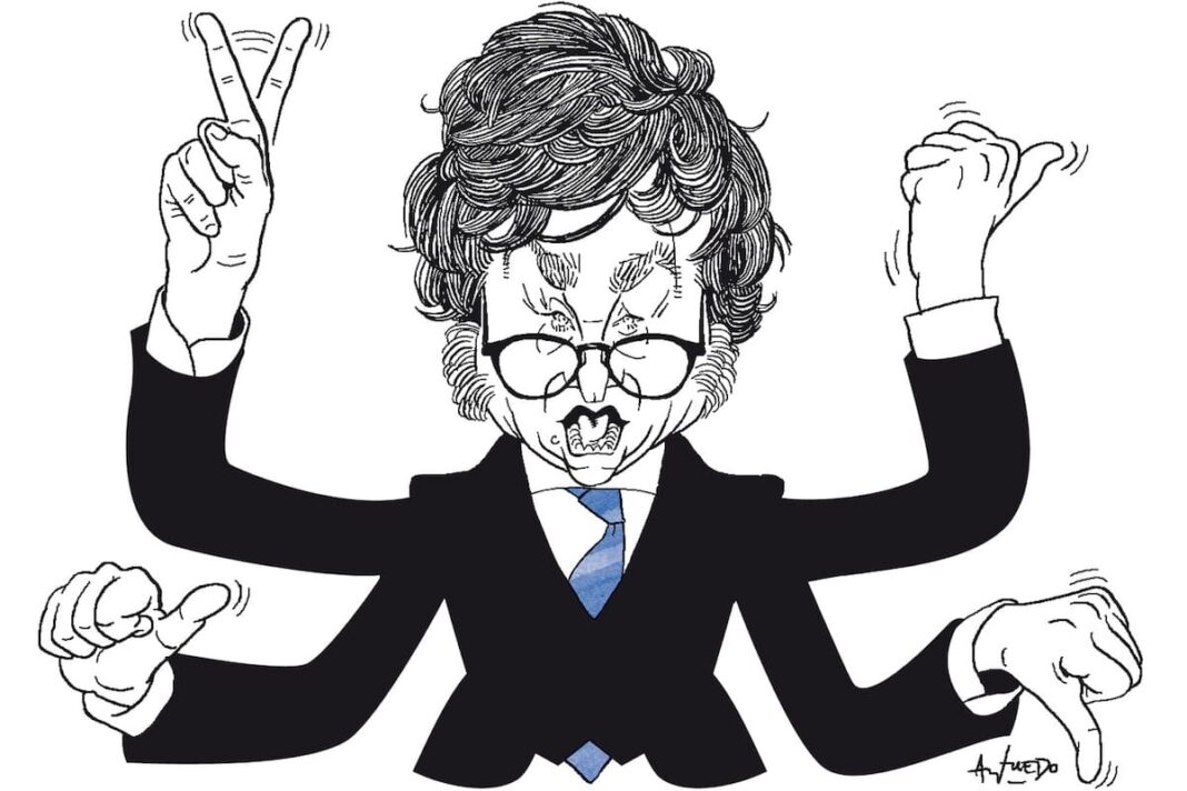 Reunión de Gabinete presidida por Javier Milei