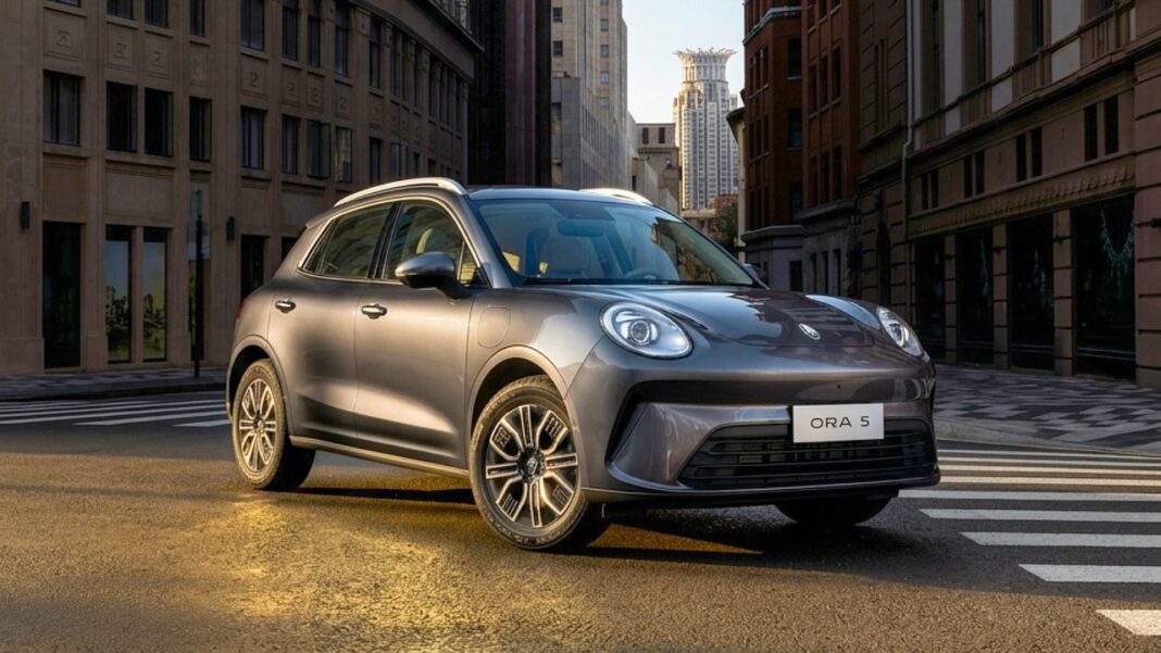 GWM Ora 5 HEV, SUV híbrido de Great Wall Motors presentado en Argentina