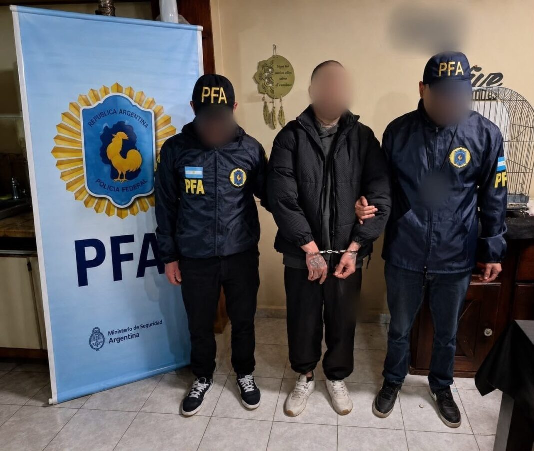 Policía Federal durante un allanamiento