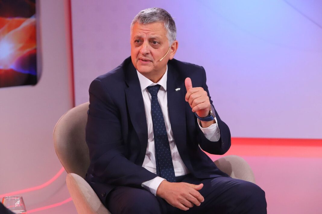 Horacio Marín, presidente y CEO de YPF, durante entrevista