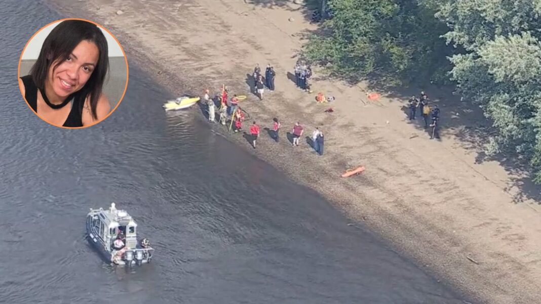 Río Delaware en Nueva Jersey, lugar del rescate