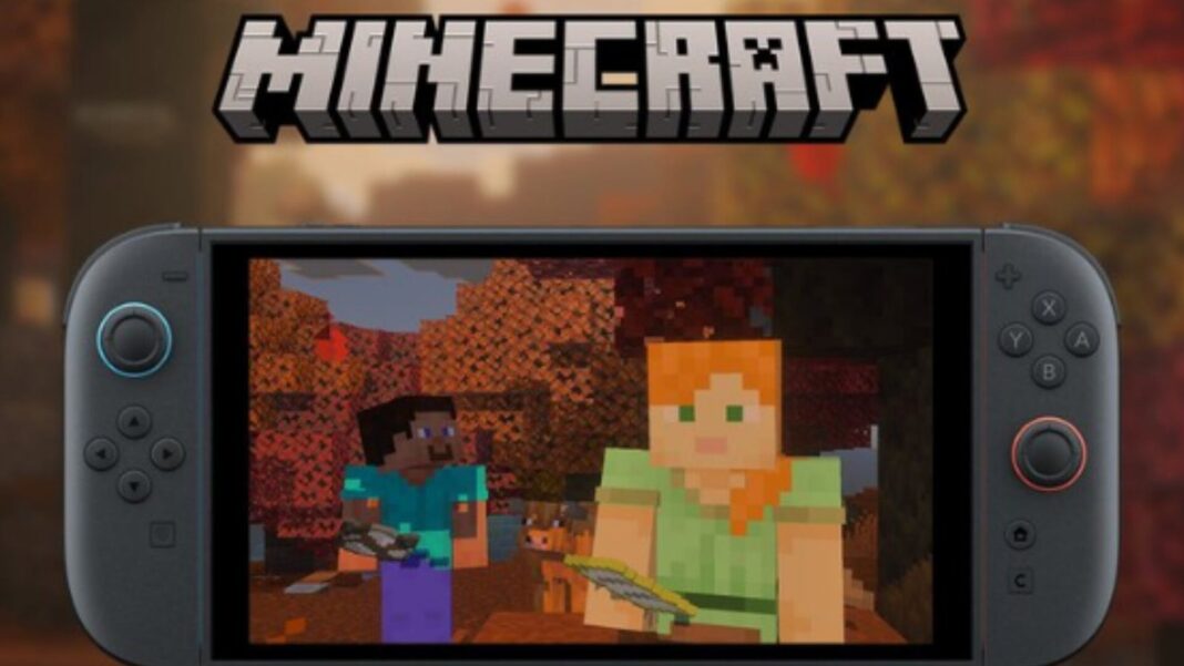Imagen de Minecraft en Nintendo Switch 2