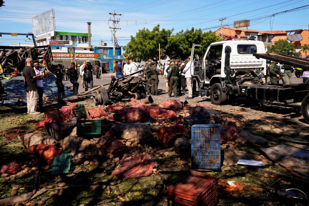 Policía sobreviviente del atentado con carro bomba en Cúcuta
