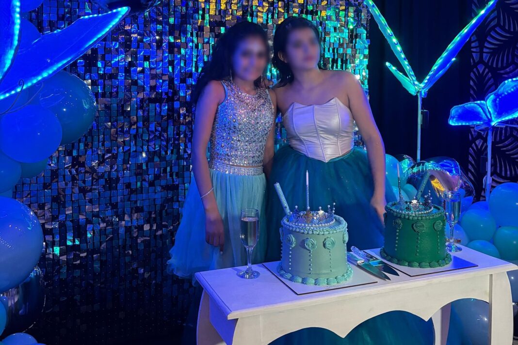 Niños celebrando un cumpleaños organizado por Proyecto Cumples en un hogar