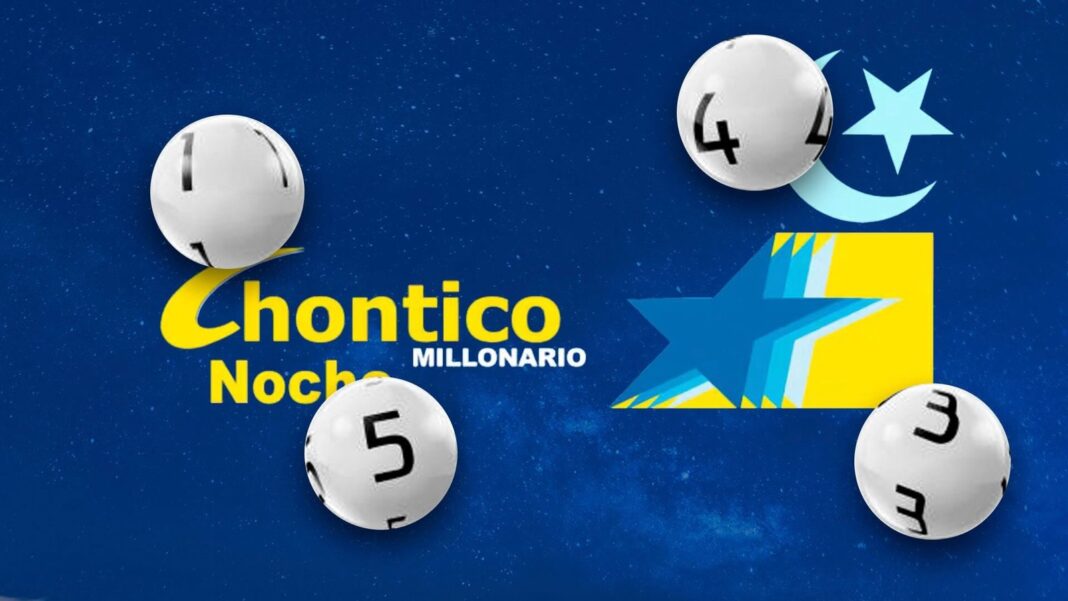 Boleto de la Lotería Chontico Noche con el número ganador 0429