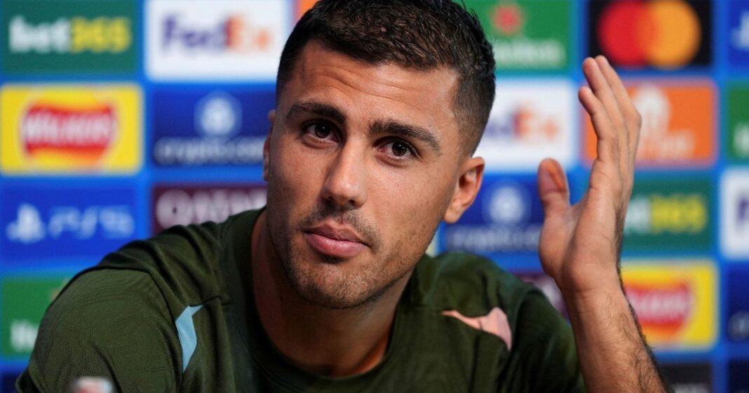 Rodri Hernández, futbolista del Manchester City y de la Selección de España