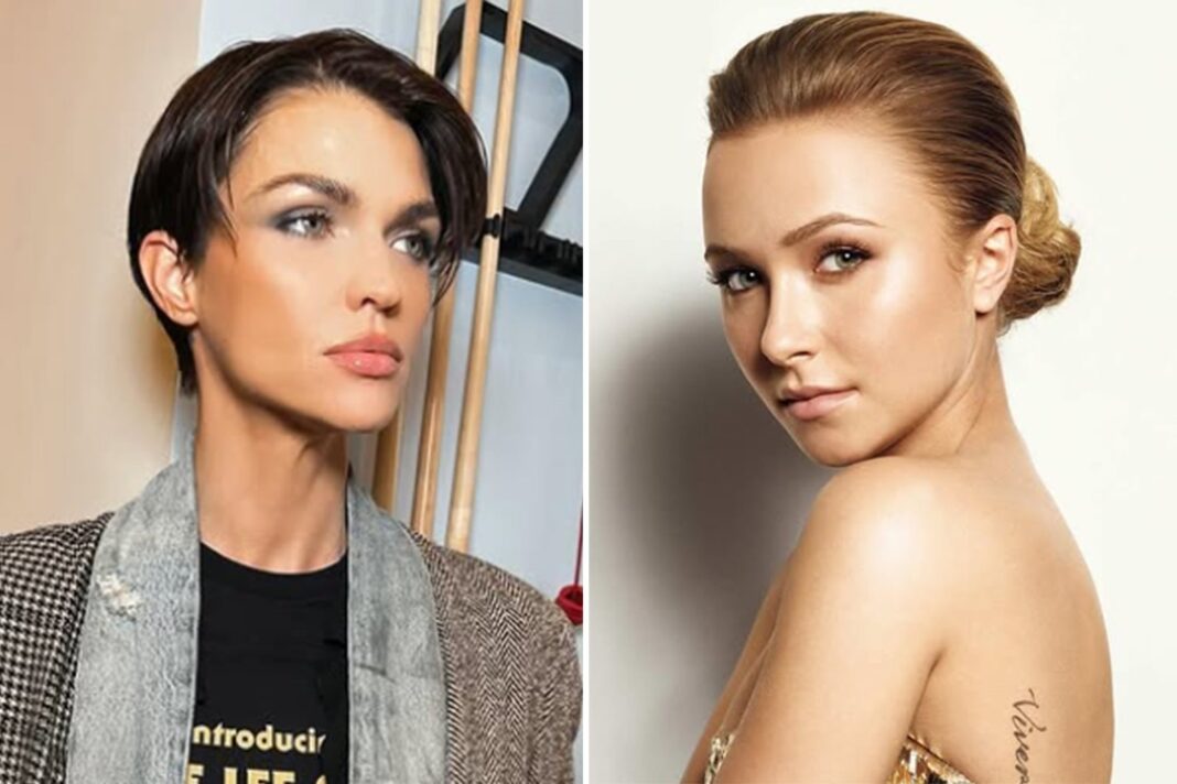 Ruby Rose y Hayden Panettiere en un evento