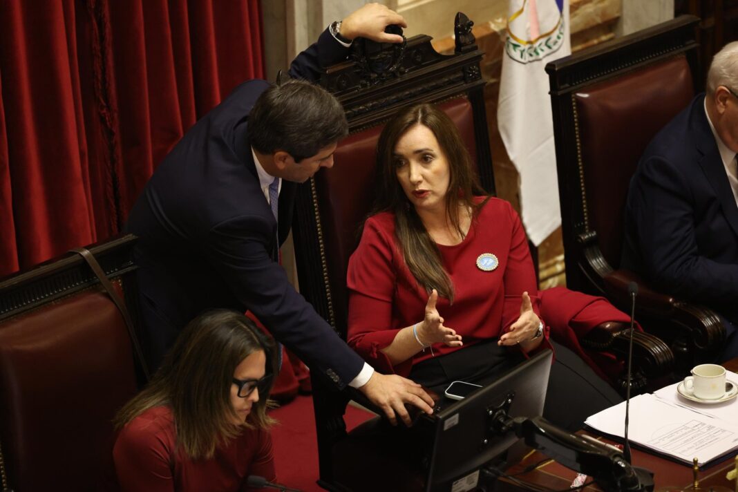 Senado de la Nación Argentina durante una sesión