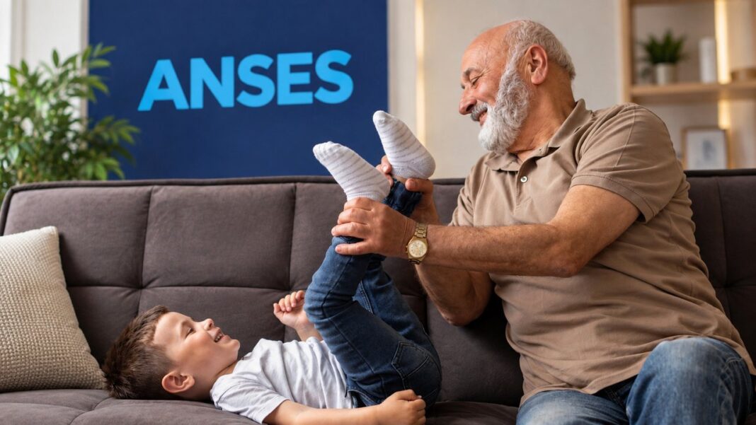 Jubilados y asignación familiar por nietos en ANSES