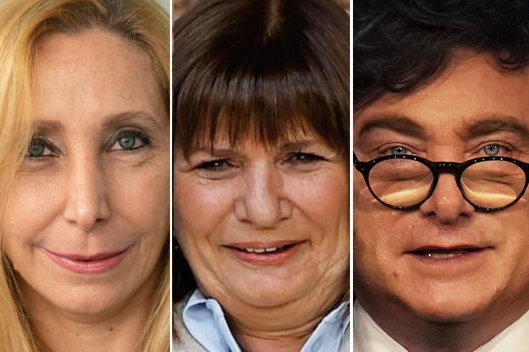 Patricia Bullrich en una exposición pública
