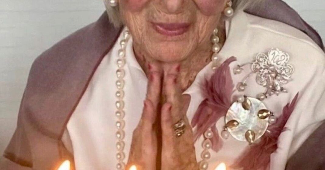 Carmen Sorolla 'Patu' de 108 años
