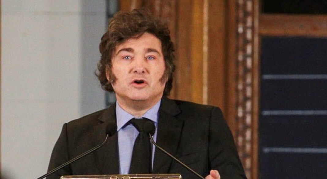 Gráfico de encuesta sobre imagen del Gobierno de Javier Milei a 1.000 días de gestión