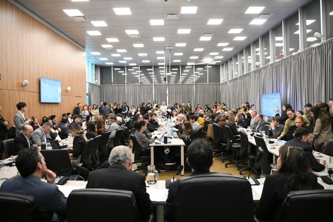 Reunión de comisiones en la Cámara de Diputados