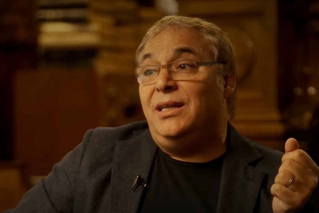 Gabriel Rolón durante una entrevista en LN+