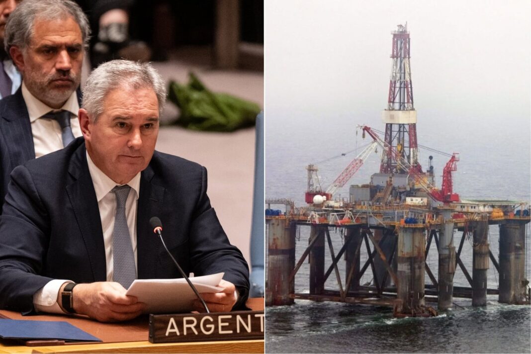 Cancillería argentina presenta nota de protesta ante embajada británica por licencias petroleras en Malvinas