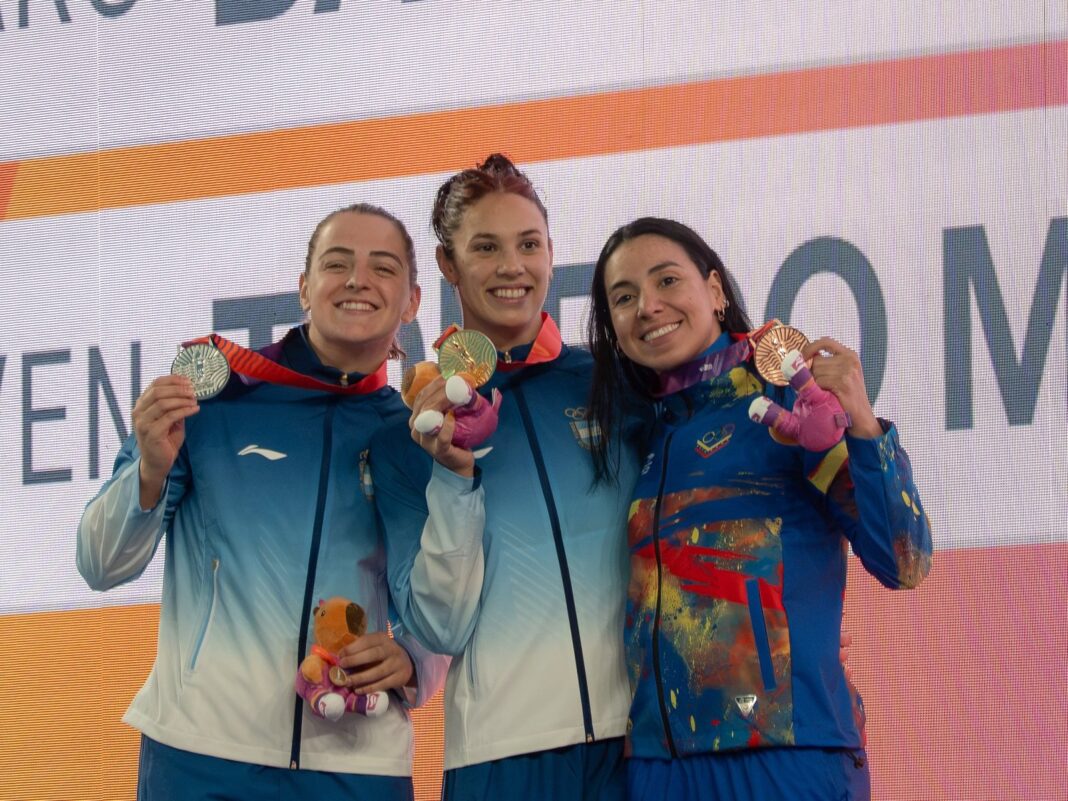Medallero de los Juegos Suramericanos Santa Fe 2026 tras el día 2