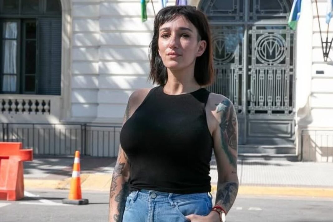 Leila Gianni, concejala de La Matanza, en una entrevista