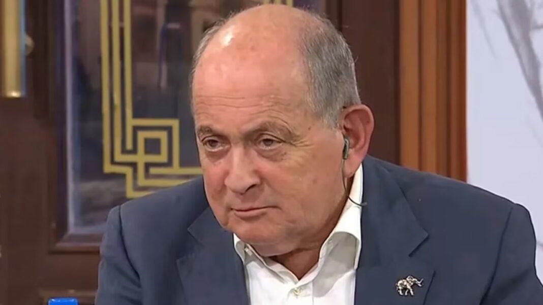 Retrato del periodista argentino Samuel Chiche Gelblung
