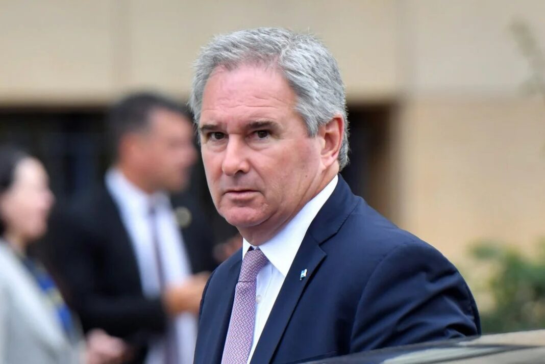 Canciller Pablo Quirno durante un evento de la Cámara de Exportadores de la República Argentina