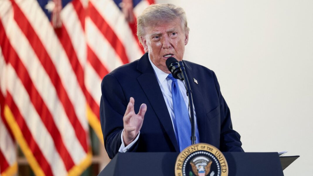 Donald Trump en entrevista con GB News