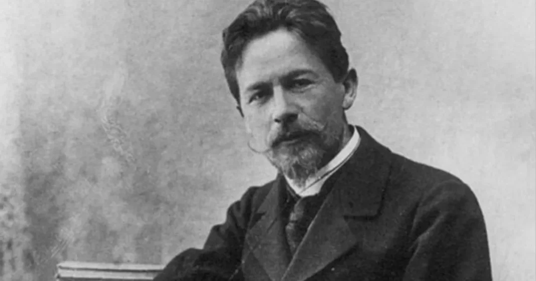 Retrato de Antón Chéjov, escritor y dramaturgo ruso