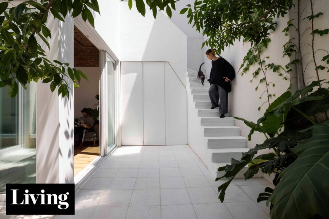 Fachada del PH reformado en Coghlan por la arquitecta Carla Scuticchio