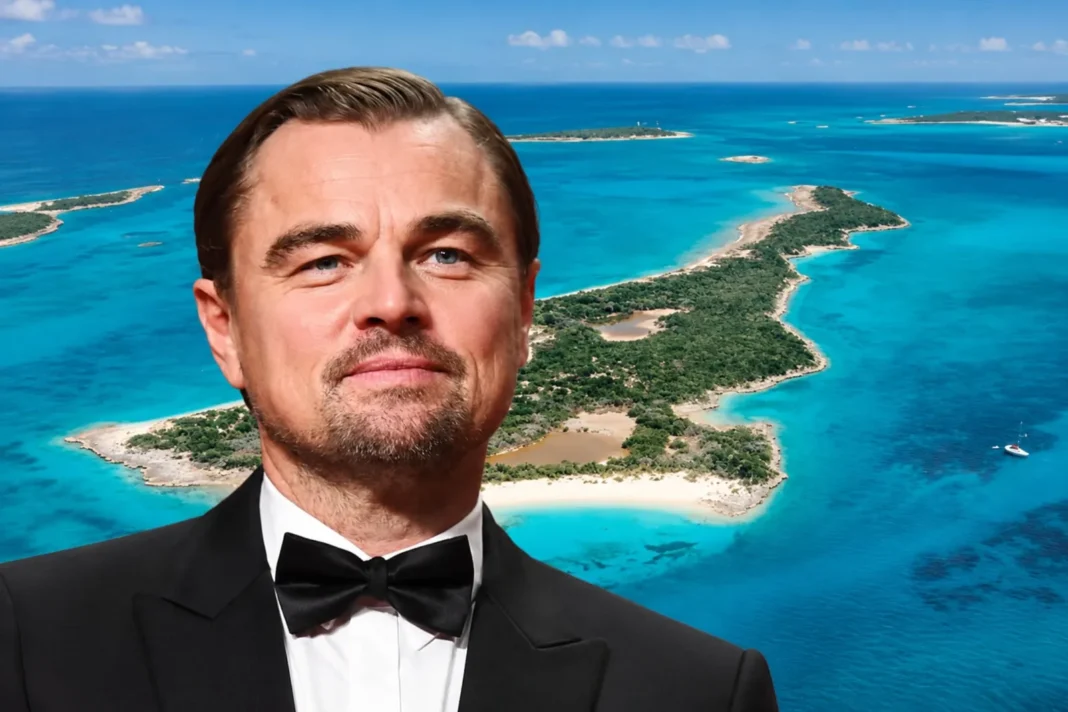 Vista aérea de la isla Blackadore Caye en Belice, adquirida por Leonardo DiCaprio