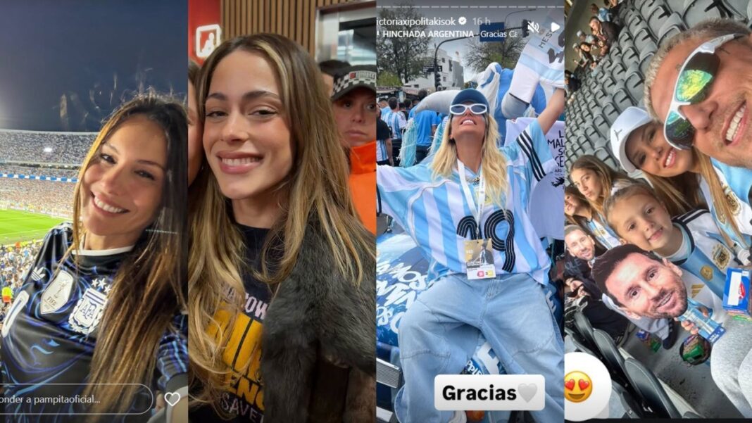 Celebridades argentinas en la despedida de Lionel Messi en el Estadio Monumental