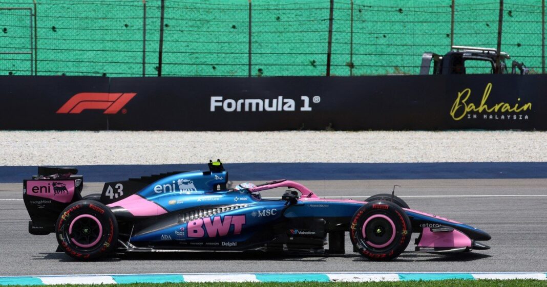 Franco Colapinto en el Circuito Internacional de Sepang durante el Gran Premio de Bahréin
