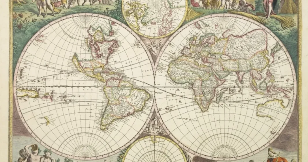 Fachada de la Biblioteca Caird del Museo Marítimo Nacional de Greenwich, donde se produjo el robo del mapa de 1684