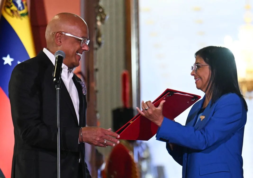 Jorge Rodríguez, presidente de la Asamblea Nacional de Venezuela