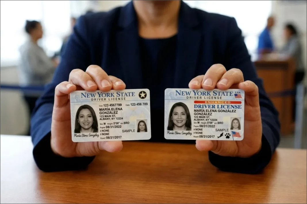Documento de identificación Enhanced ID de Estados Unidos