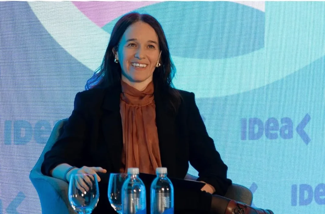 María Ibarzabal Murphy durante su exposición en el encuentro de IDEA