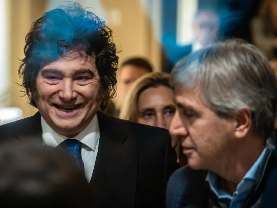 Gráfico de evolución del ingreso disponible y el crédito bancario en Argentina