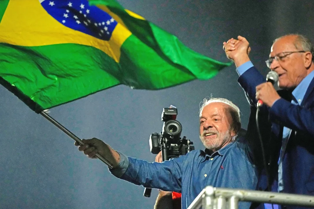 Luiz Inácio Lula da Silva durante un acto oficial