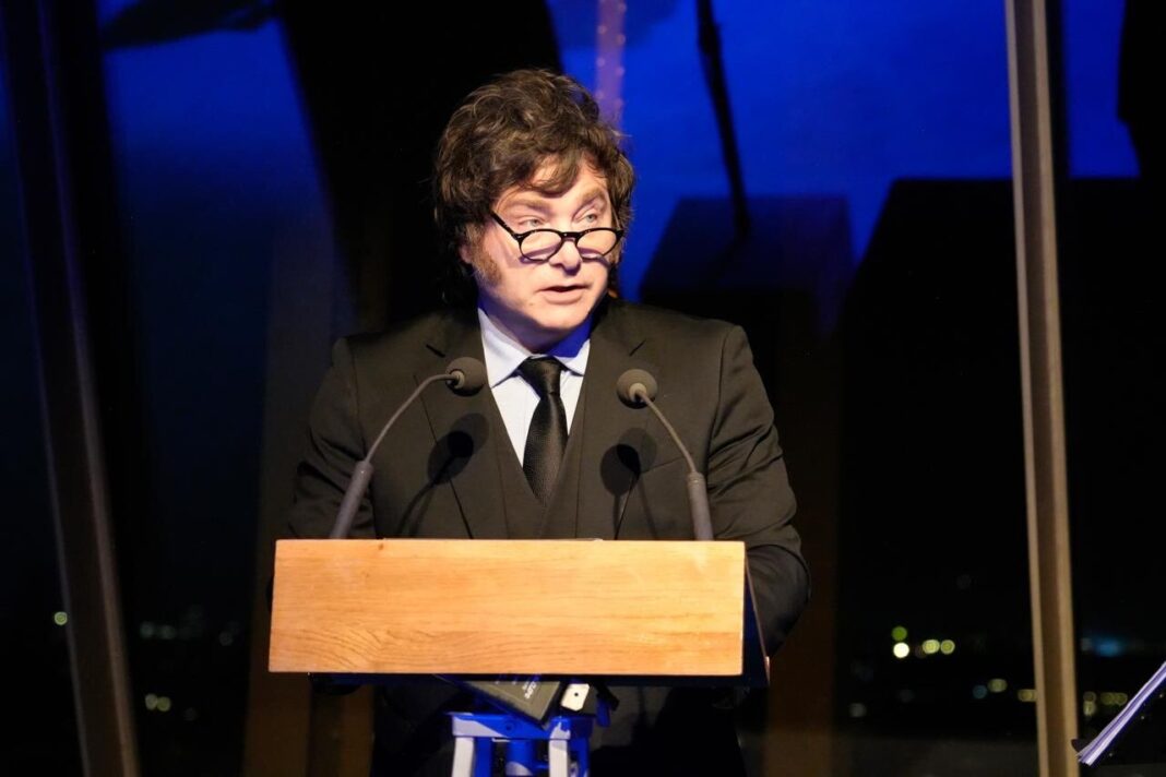 Javier Milei y Lula da Silva