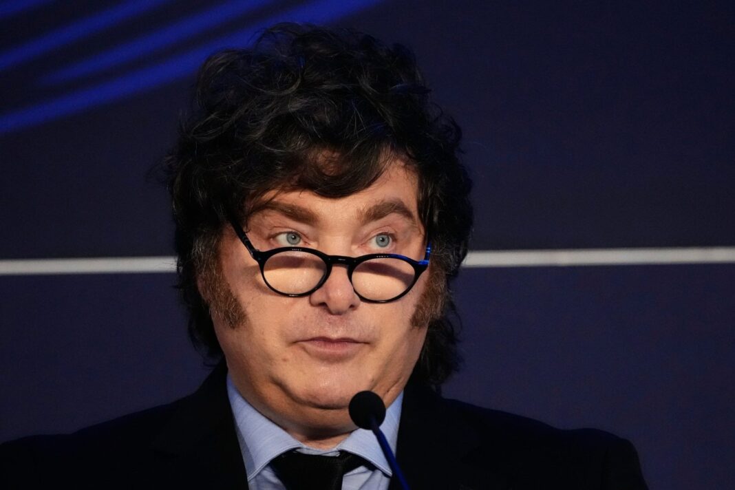 Javier Milei y Lionel Messi