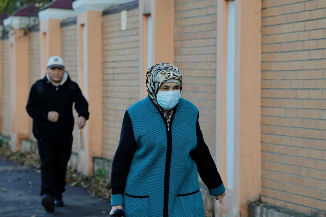 Fachada del Instituto de Lucha contra la Peste de Irkutsk, en Siberia, donde falleció una trabajadora de 28 años.