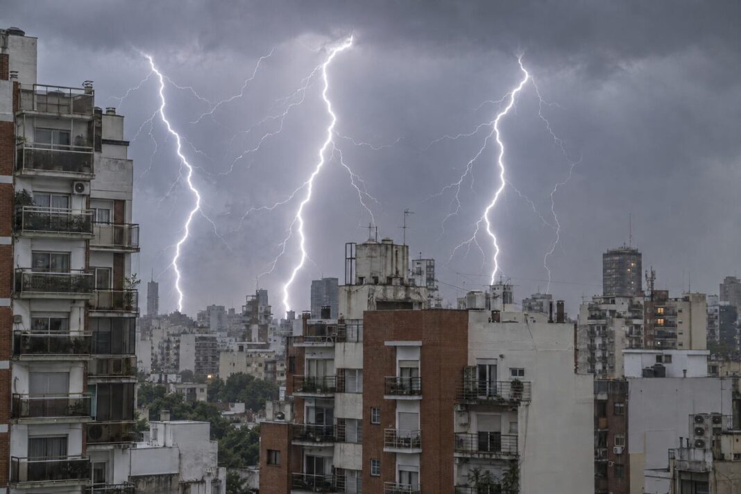 Mapa de precipitaciones y vientos en Argentina para el fin de semana del 10 y 11 de octubre de 2026