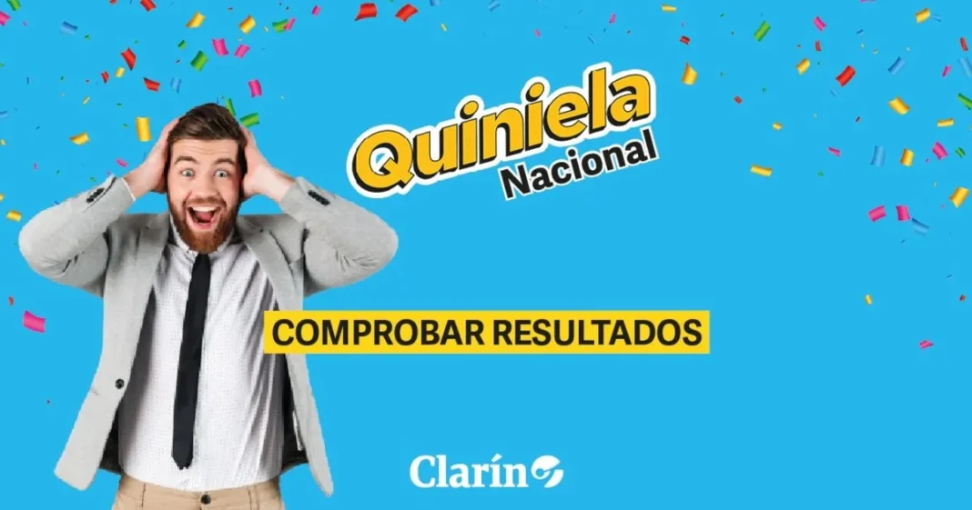 Sorteo de la Quiniela Nacional en la Lotería de la Ciudad de Buenos Aires