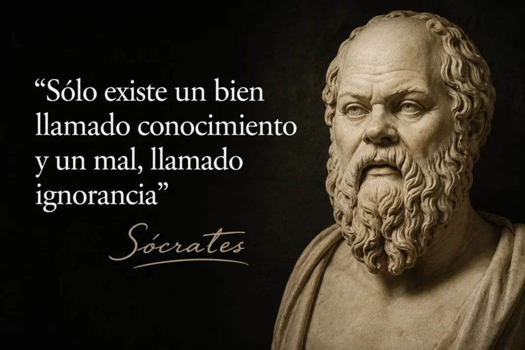 Busto de Sócrates, filósofo griego