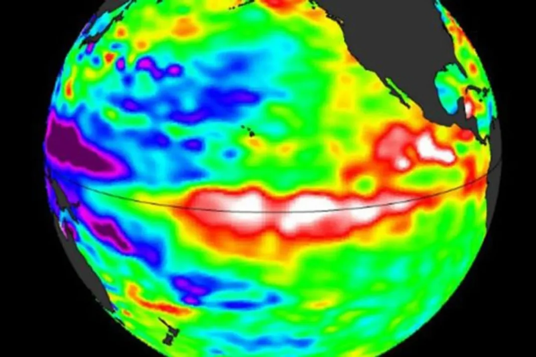Mapa de Argentina con alertas meteorológicas por lluvias intensas