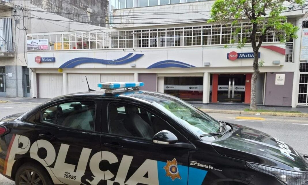 Fachada de la Asociación Mutual Unión Solidaria en Santa Fe