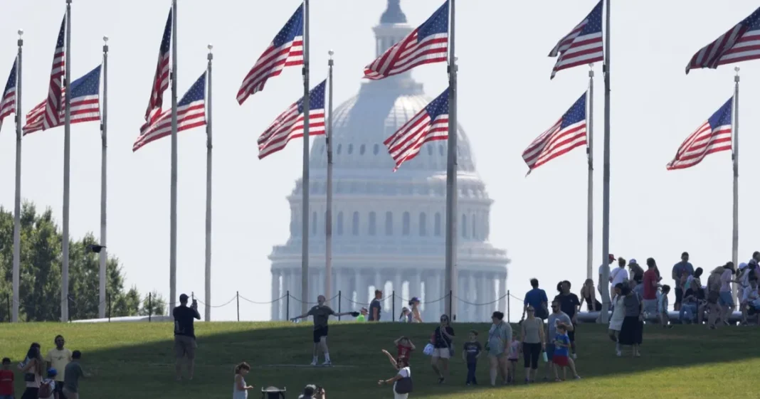 Donald Trump durante un mitin en Iowa